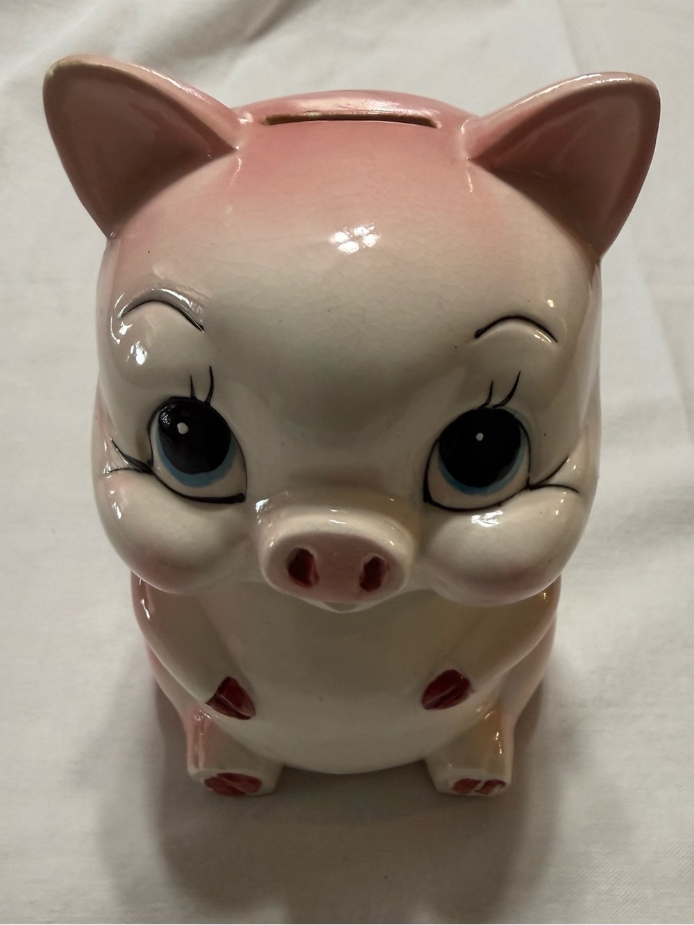 Pink Ceramic Piggy Bank